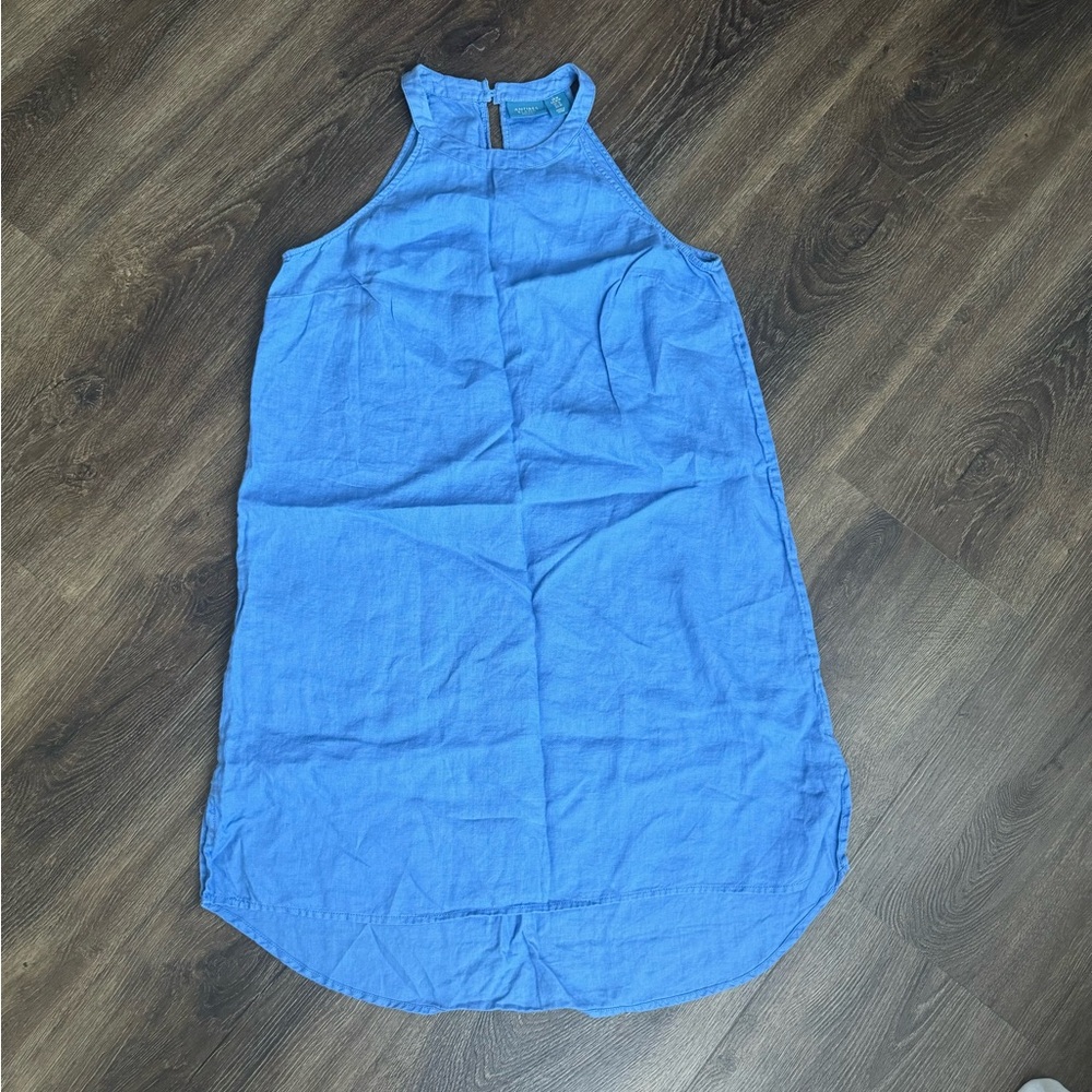 Beautiful 100% linen summer dress.